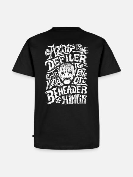 The Hobbit Azog The Defiler And His Titles - Men's Premium Organic T-Shirt - black