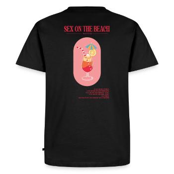 Sex on the Beach - Men's Premium Organic T-Shirt - black - Back - Nico (187cm)