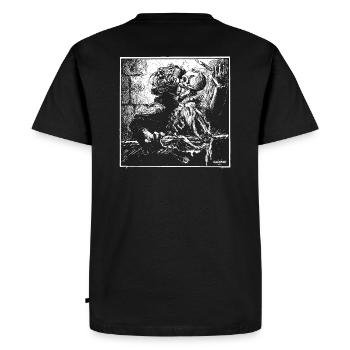 Dead Alive - T-shirt Premium bio Homme - noir - Dos - Nico (187cm)