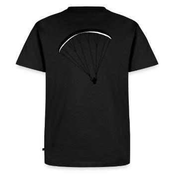 Paragliding - T-shirt Premium bio Homme - noir - Dos - Nico (187cm)