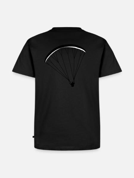 Paragliding - Men's Premium Organic T-Shirt - black