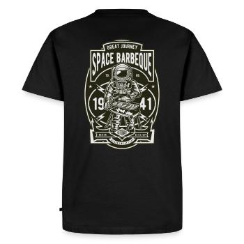 Espace barbecue Grillen Grill - T-shirt Premium bio Homme - noir - Dos - Nico (187cm)