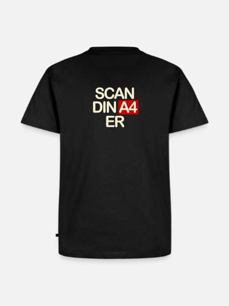 Scandinavier - Männer Premium Bio T-Shirt - Schwarz