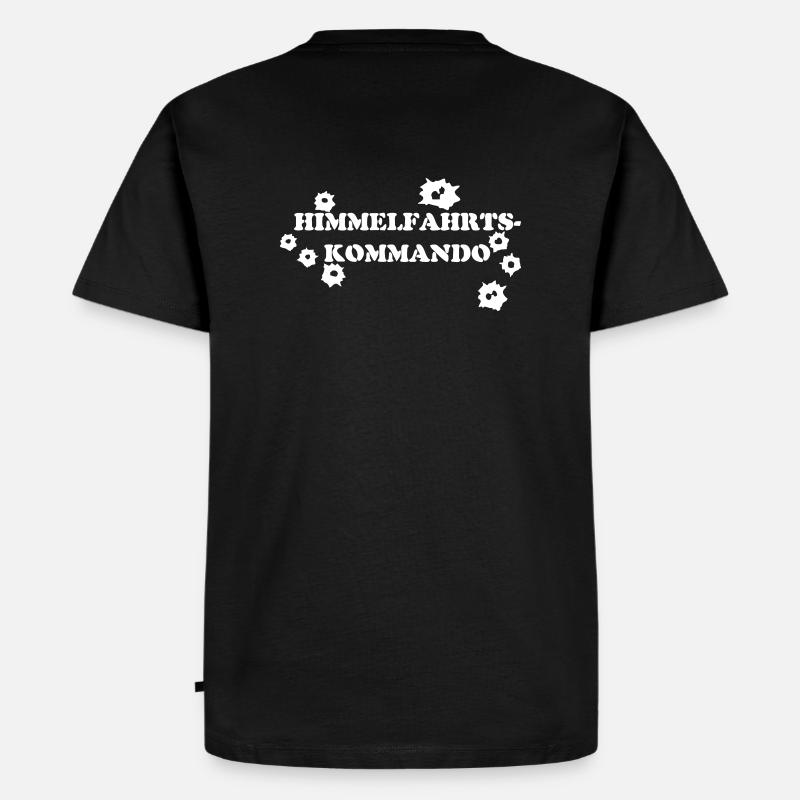 HIMMELFAHRTSKOMMANDO - Männer Premium Bio T-Shirt - Schwarz
