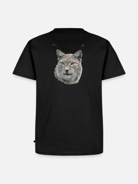 Luchs Good - Männer Premium Bio T-Shirt - Schwarz