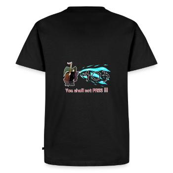 403 You shall not pass - T-shirt Premium bio Homme - noir - Dos - Nico (187cm)