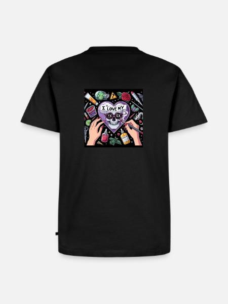 J’aime mon ex toxique - T-shirt Premium bio Homme - noir