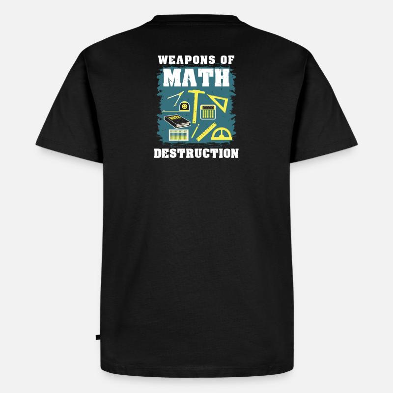 Math math gift - Men's Premium Organic T-Shirt - black