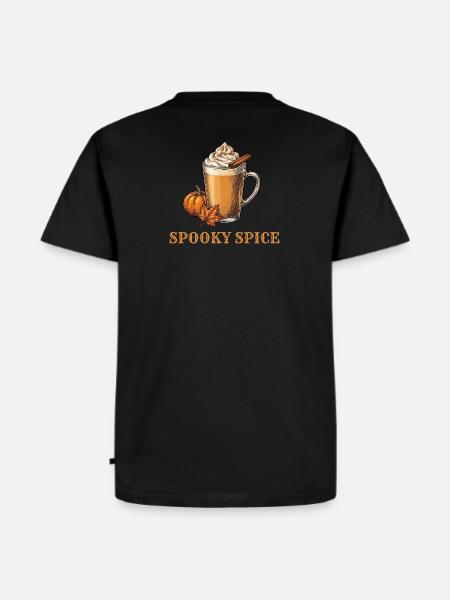 Spooky Spice Pumpkin Spice - Männer Premium Bio T-Shirt - Schwarz
