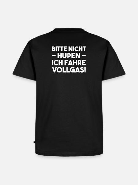Mofa Vollgas - Männer Premium Bio T-Shirt - Schwarz
