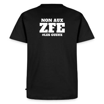 voiture, voiture ancienne, libre circulation - T-shirt Premium bio Homme - noir - Dos - Nico (187cm)