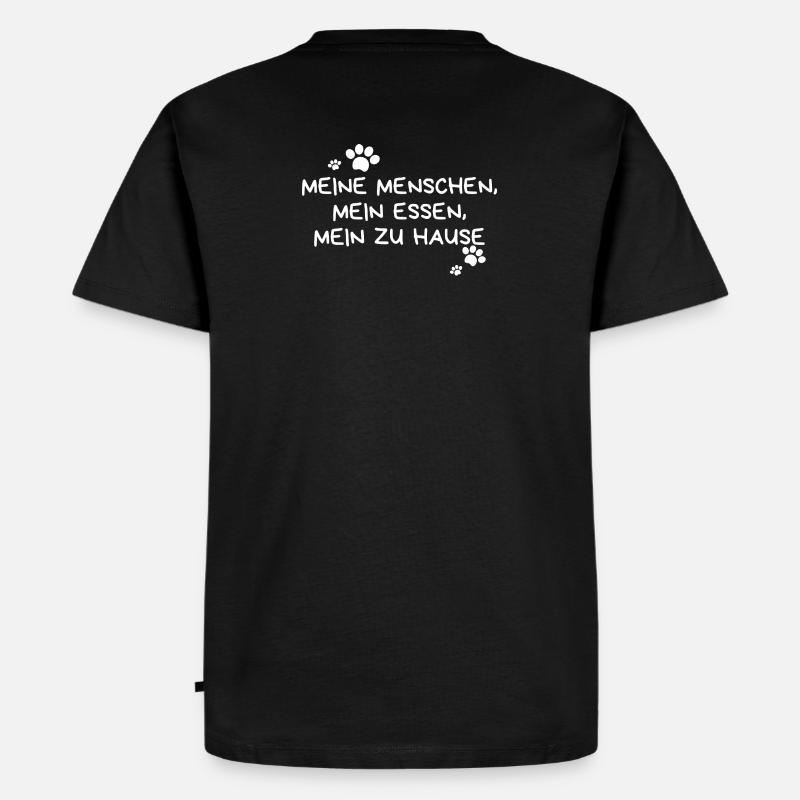 Haustier Witz - Männer Premium Bio T-Shirt - Schwarz