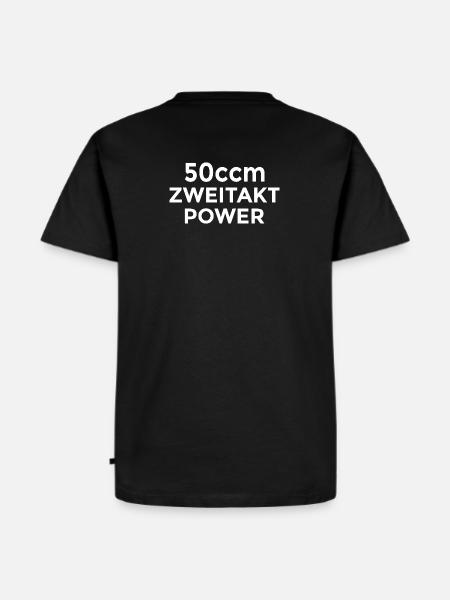 50ccm Zweitakt  - Männer Premium Bio T-Shirt - Schwarz