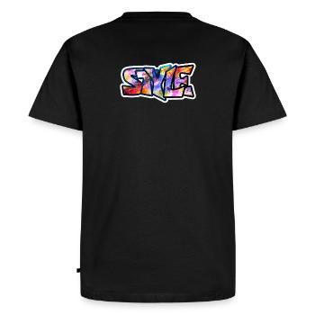 Style your Life - Men's Premium Organic T-Shirt - black - Back - Nico (187cm)