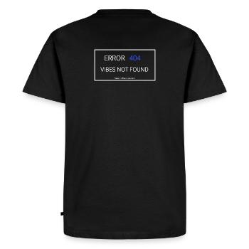 Vibes introuvables - T-shirt Premium bio Homme - noir - Dos - Nico (187cm)