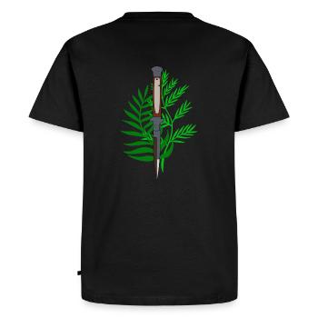 The Last of Us, Ellie's Knife - Men's Premium Organic T-Shirt - black - Back - Nico (187cm)