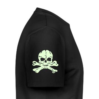 Skull - T-shirt Premium bio Homme - noir - Droite - Nico (187cm)