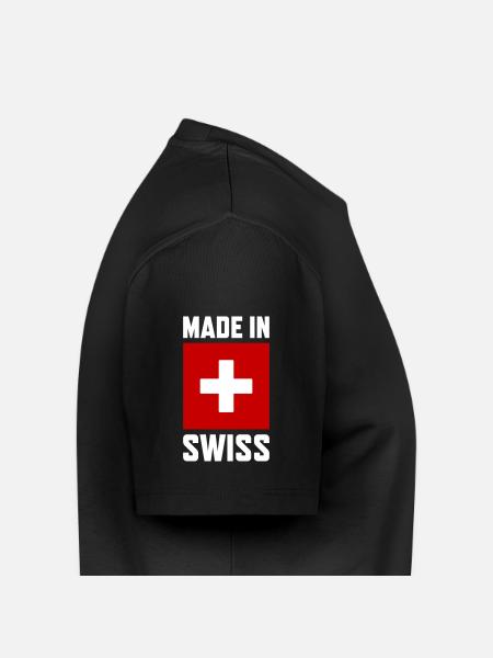 Made In Swiss - Men's Premium Organic T-Shirt - black
