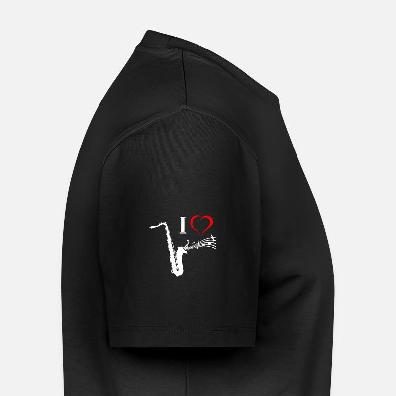 saxophone - T-shirt Premium bio Homme - noir