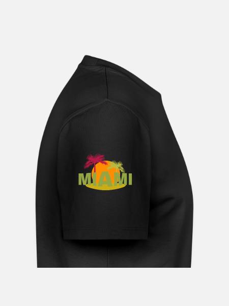 Miami - Men's Premium Organic T-Shirt - black