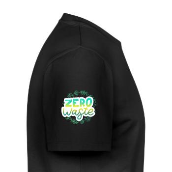 zéro déchet - T-shirt Premium bio Homme - noir - Droite - Nico (187cm)