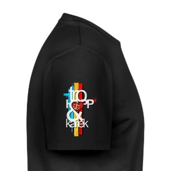 Foi Espérance Amour - T-shirt Premium bio Homme - noir - Droite - Nico (187cm)