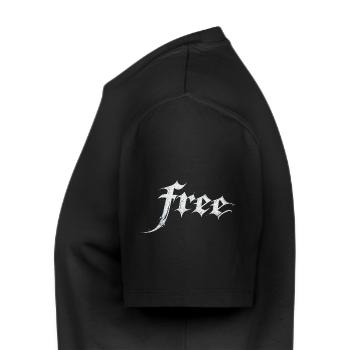 FREETIGHT - Men's Premium Organic T-Shirt - black - Left - Nico (187cm)