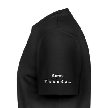 Ils sont l’anomalie... 💪🏼 - T-shirt Premium bio Homme - noir - Gauche - Nico (187cm)