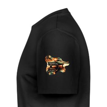 Incroyable voiture rétro - faites un voyage dans le temps ! - T-shirt Premium bio Homme - noir - Gauche - Nico (187cm)