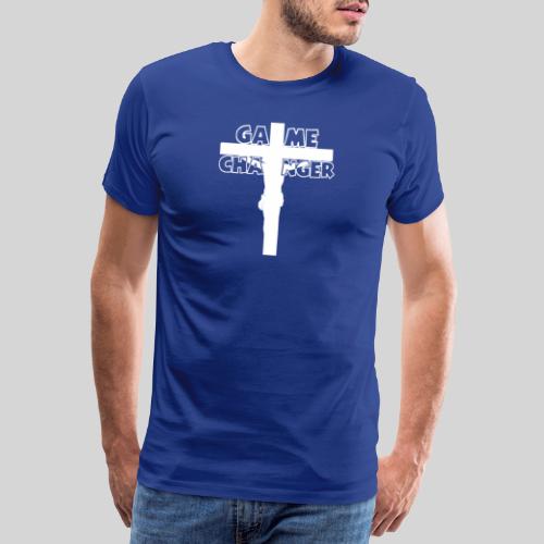 Jesus Mein Game Changer Lebensveränderer Held Gott - Männer Premium T-Shirt