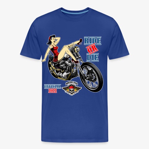 Harleysti Italia - Festlig design 2022 - Premium-T-shirt herr