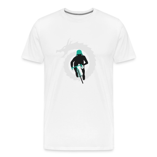 Shirt Green and White png - Men's Premium T-Shirt