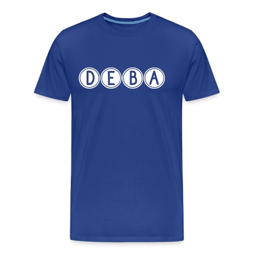 DEBA LOGO - Mannen Premium T-shirt