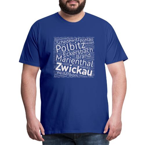 Zwickau Stadtteile - Männer Premium T-Shirt