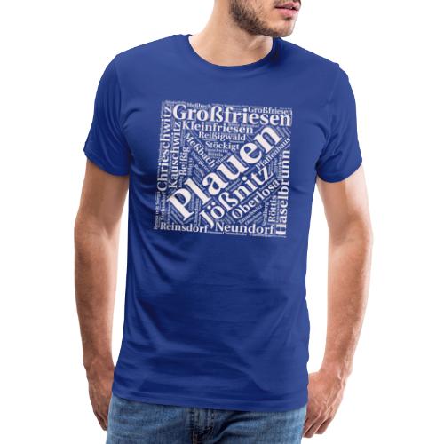 Plauen Stadtteile - Männer Premium T-Shirt