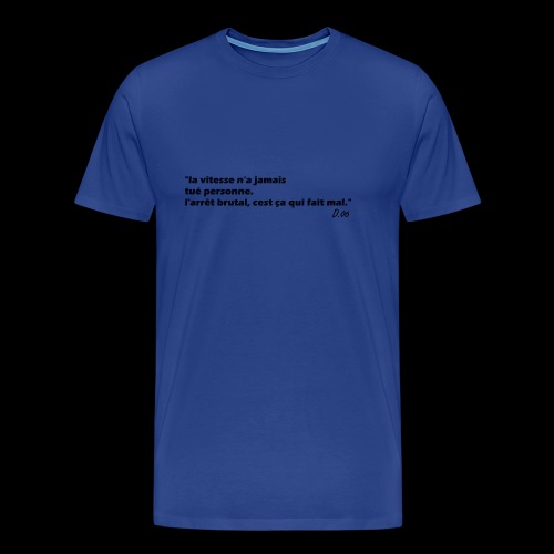vitesse (noir) - T-shirt Premium Homme