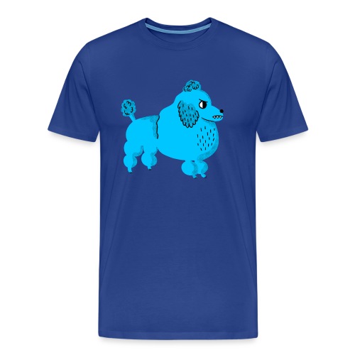 moody poodle - Männer Premium T-Shirt