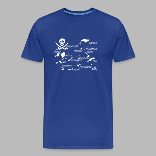 Crewshirt Motiv Griechenland - Männer Premium T-Shirt