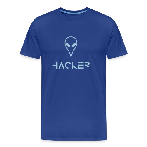 De Fremmede hackere fra UFO - Herre premium T-shirt