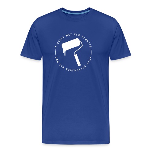 t-shirt met een verfroller - Mannen Premium T-shirt