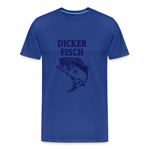 Dicker Fisch - Männer Premium T-Shirt