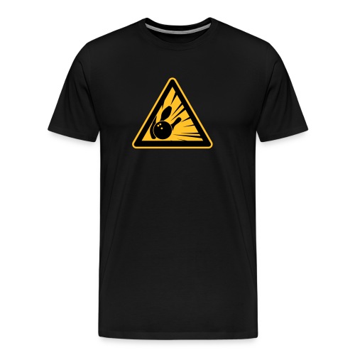 Gevaarlijk Bowlen - Mannen Premium T-shirt