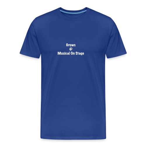 shirt achterkant grows - Mannen Premium T-shirt