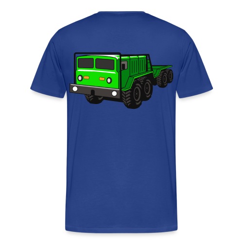 EXTREME 8X8 OFFROAD TRAIL TRUCK THE GREEN MONSTER - Männer Premium T-Shirt