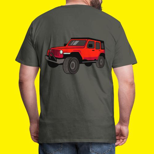 SCALE TRIAL TRUCK 4X4 OFFROAD SUV ALL WHEEL DRIVE - Männer Premium T-Shirt