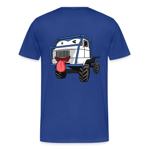 IFA W50 Augen Zwinkern mit Zunge raus Truck Emoji. - Männer Premium T-Shirt