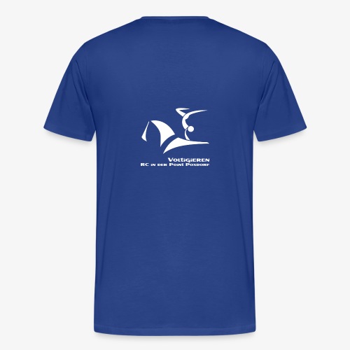 Fan- und Trainingskleidung_Logo weiß - Männer Premium T-Shirt