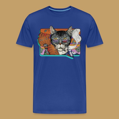 Crime Cat - Koszulka męska Premium