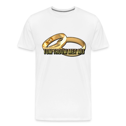 tomtrouwmetmij png - Mannen Premium T-shirt