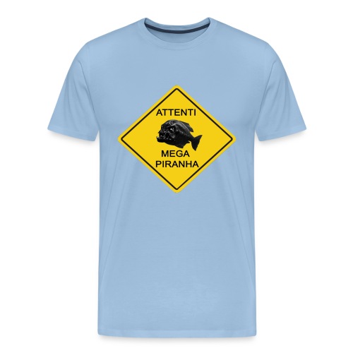 mega piranha - Maglietta Premium da uomo